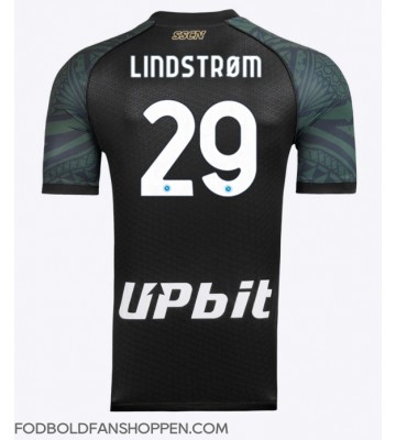 SSC Napoli Jesper Lindstrom #29 Tredjetrøje 2023-24 Kortærmet